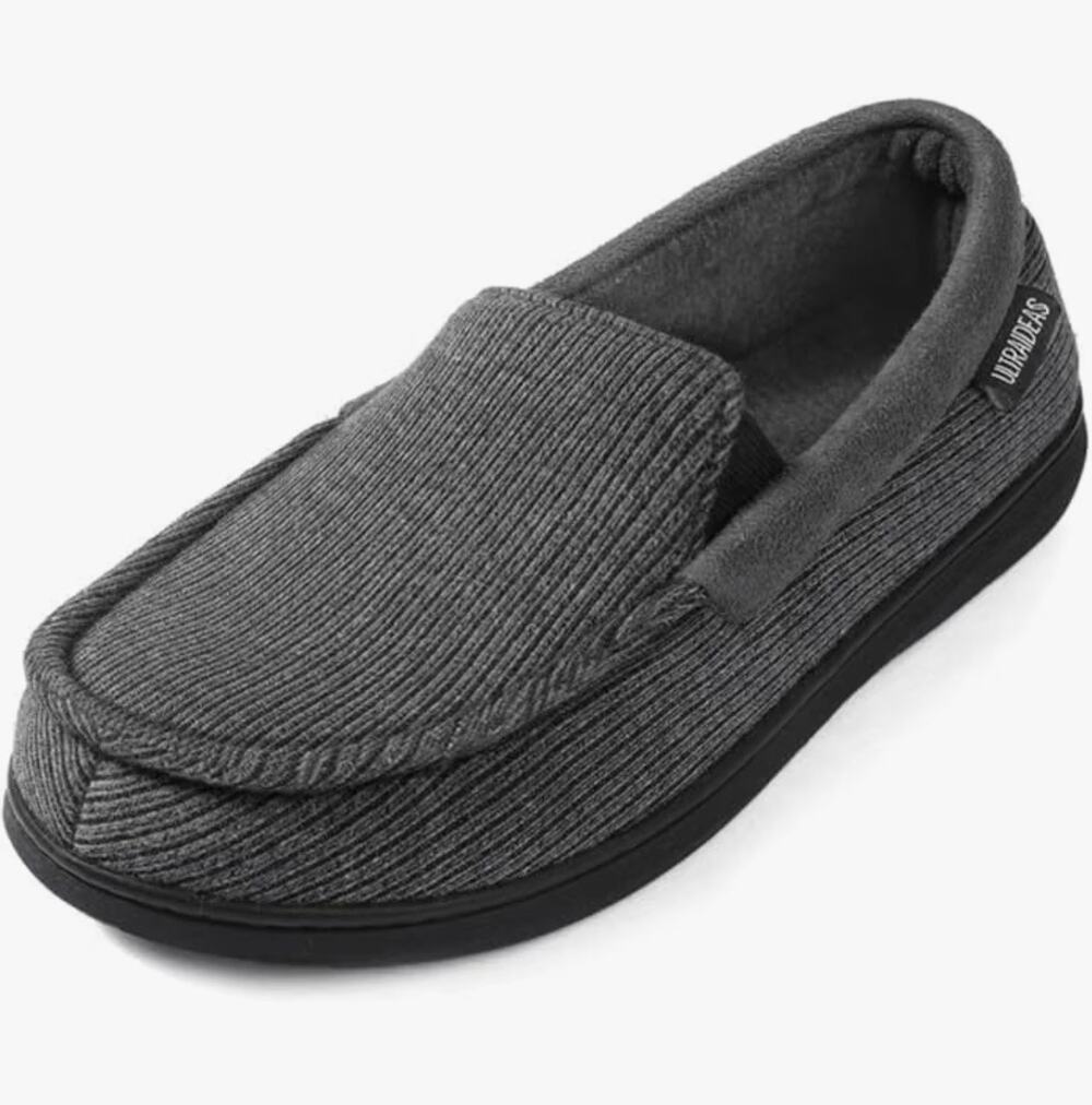 Men's Breathable Moc Slippers Memory Foam Size 11-  BB6